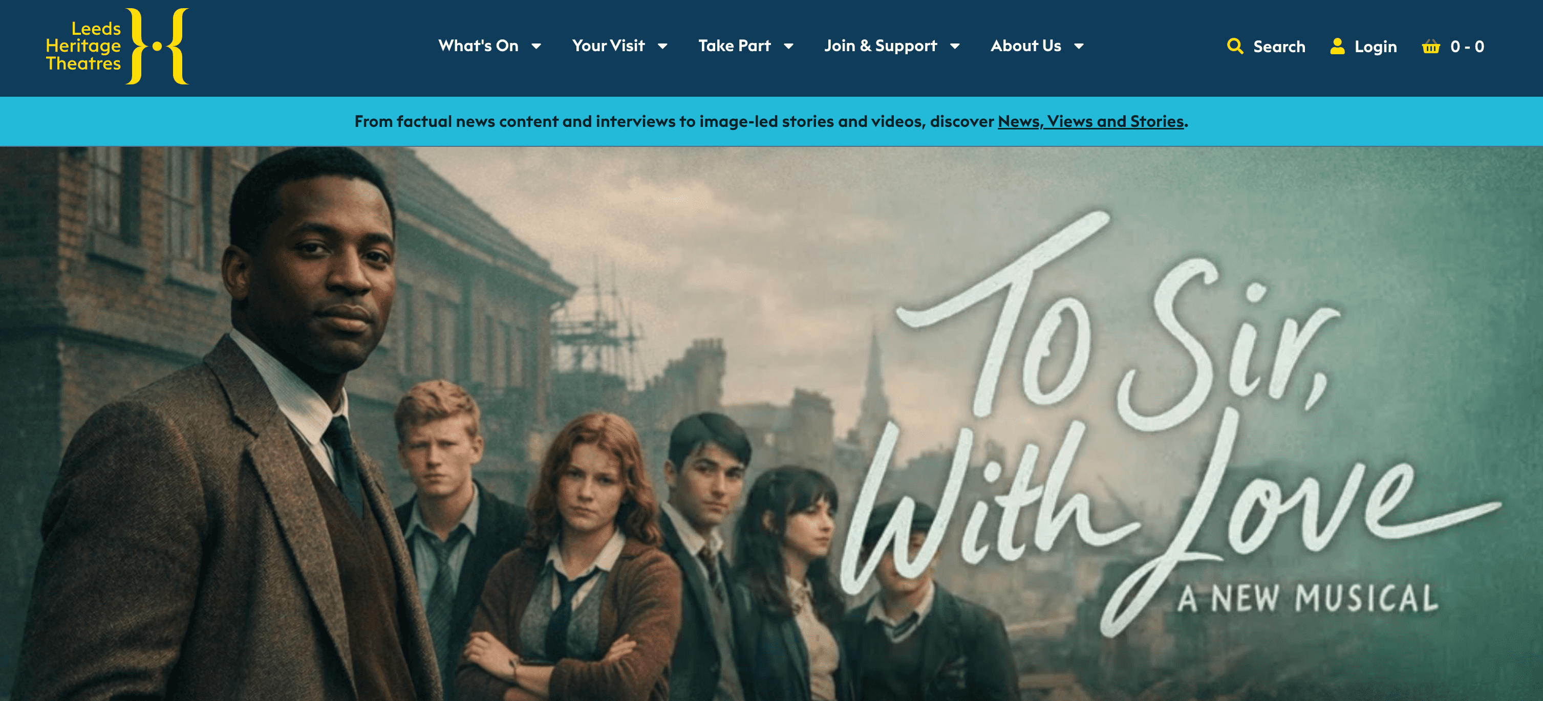 To Sir, With Love at Leeds Grand Theatre