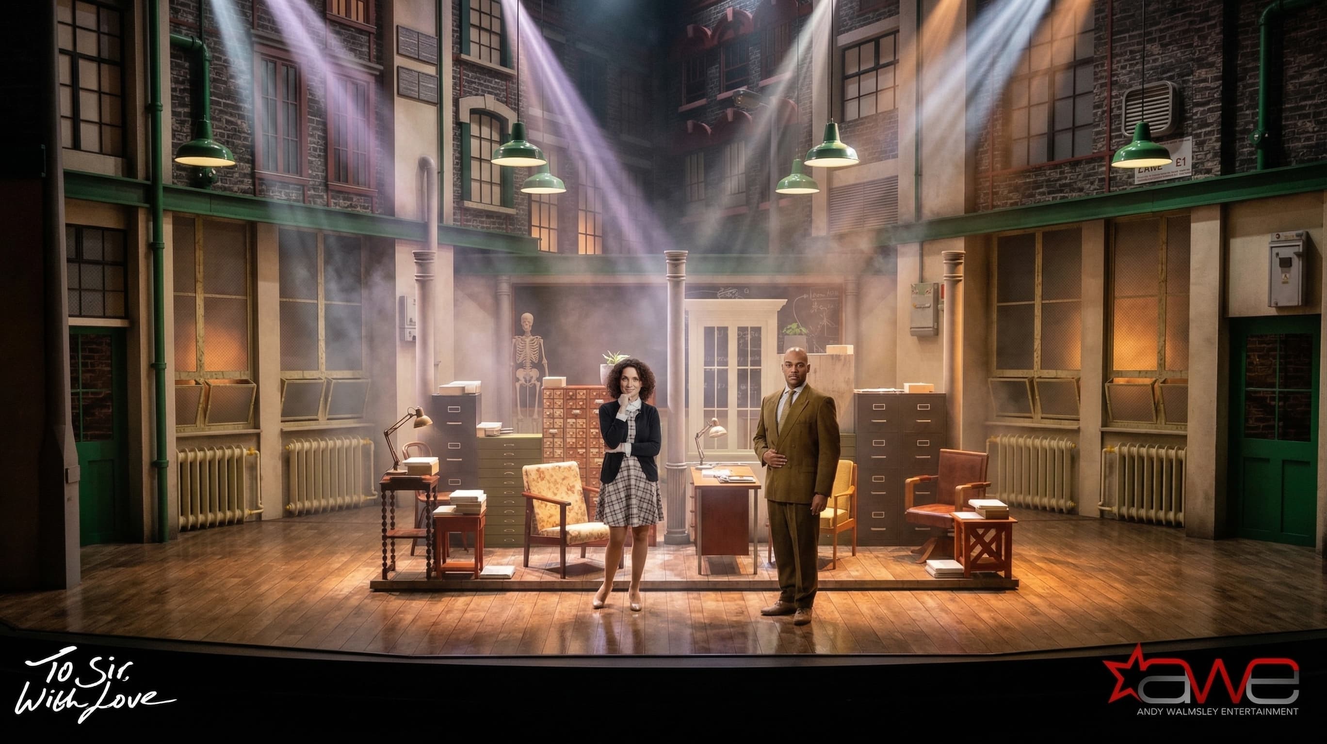 Second scenic production render for To Sir, With Love